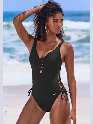 Maillot de bain coloris uni tendance (Image 1)