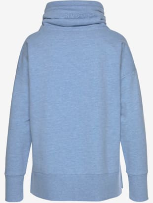 Sweat-shirt broderie logo devant