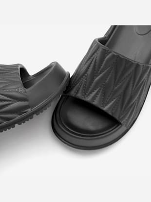 Mules chaussures de bain estivales avec semelle compensée tendance (Image 3)