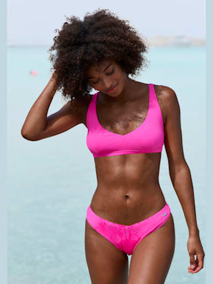 Haut de bikini bustier coloris uni tendance (Image 2)