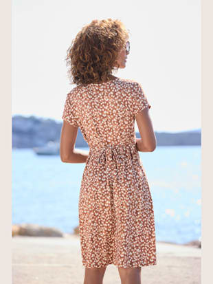 Robe en jersey encolure en v dégagée (Image 2)