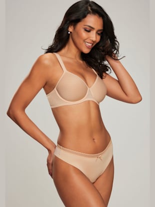 Soutien-gorge minimiseur tendance à armatures et larges bretelles légèrement rembourrées (Image 4)