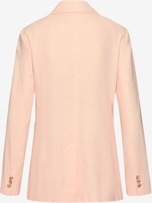 Blazer col à revers tendance et fente au dos (Image 5)