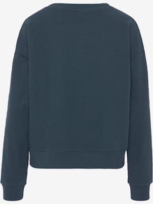 Sweatshirt en qualité côtelée