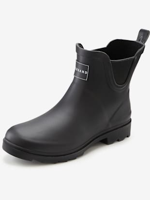 Bottines en caoutchouc bottes imperméables en caoutchouc de qualité avec semelle profilée tendance (Image 1)