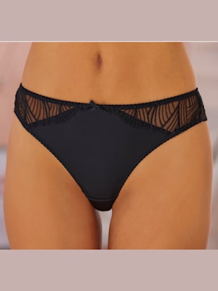 Bas de maillot de bain slip tendance avec petit nœud décoratif au centre devant