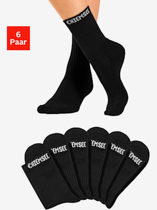 Chaussettes de tennis lot de 6 paires de chaussettes tendance