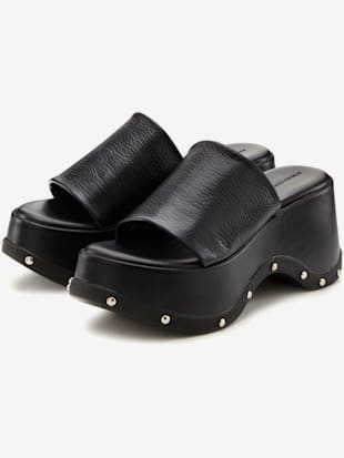 Mules tendance en cuir de qualité (Image 4)