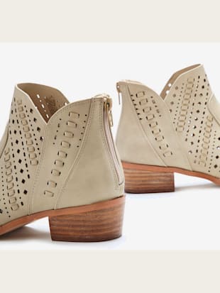 Bottines petites découpes tendance