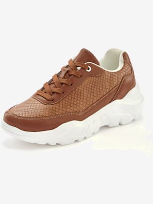 Baskets talon légèrement compensé au style chunky tendance