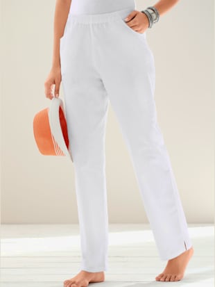 Pantalon avec ceinture élastique et poches pratiques