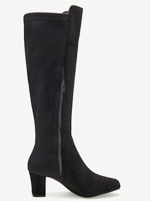 Bottes avec empiècement extensible tendance. hauteur du talon env. 6 cm