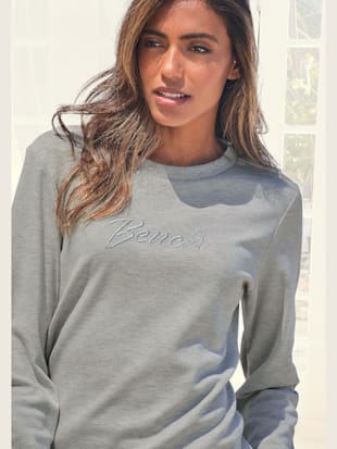 Sweatshirt basique à encolure ronde (Image 3)