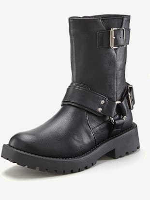 Bottines motardes bottes au look motard tendance