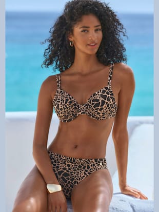 Maillot de bain à armatures imprimé animal tendance (Image 1)