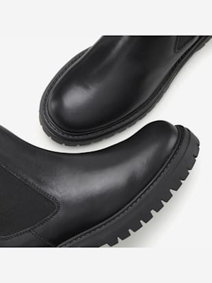 Bottines chelsea tendance en cuir de qualité, très confortables