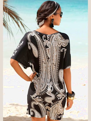 Robe en jersey robe tunique estivale à motifs