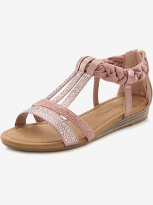 Sandales d'été avec petites pierres brillantes tendance (Image 1)