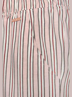 Bas de pyjama élégante pantacourt de pyjama avec motif sur toute la surface