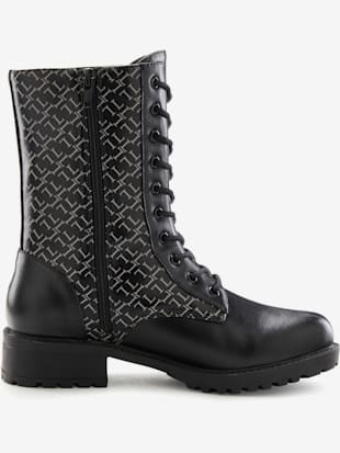 Bottines avec imprimé tendance et semelle profilée légère