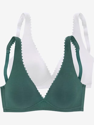 Joli soutien-gorge bralette (sans garnissage) confortable