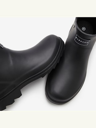 Bottines en caoutchouc bottes imperméables en caoutchouc de qualité avec semelle profilée tendance (Image 4)