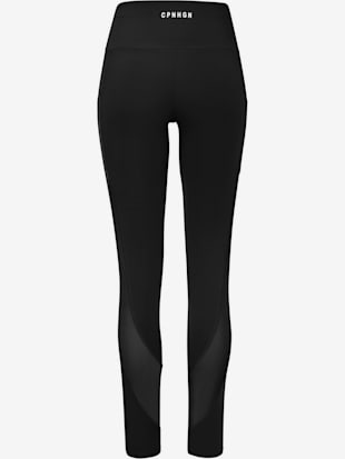 Leggings fonctionnels caleçon performance avec empiècements en maille (Image 4)