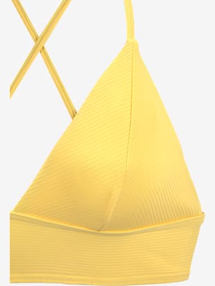 Haut de bikini triangle coloris uni tendance (Image 3)
