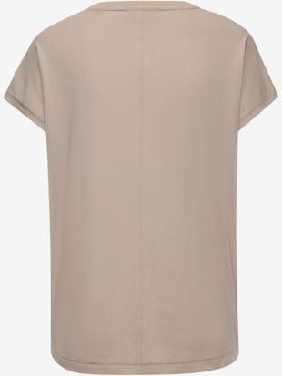T-shirt en v logo imprimé sur la poitrine (Image 3)