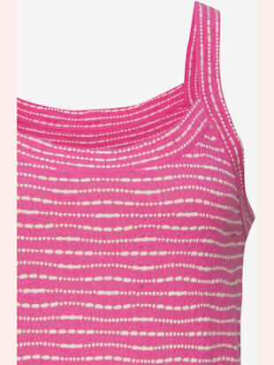Débardeur en tricot rayures en fils teintés (Image 4)