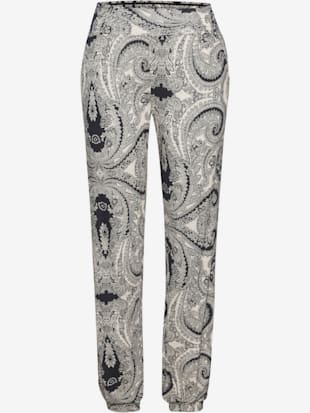 Pantalon en jersey léger avec ceinture élastique (Image 2)