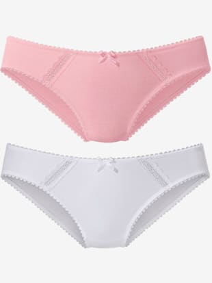 Bas de maillot de bain lot séduisant de 2 slips confortables en coton doux