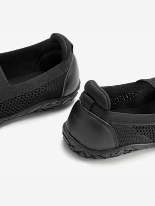 Sneakers ballerines chaussures en textile, chaussures en tissu avec semelle ultra-légère, très plate et souple (Image 4)