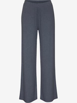 Pantalon 7/8 en tricot côtelé