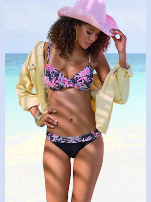 Maillot de bain à armatures « imprimé, effet de couleur différent pour chaque pièce » (Image 1)