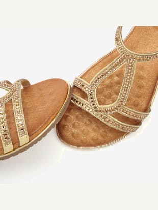 Sandales petites pierres décoratives pour une allure sophistiquée et raffinée (Image 5)