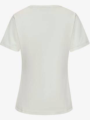 T-shirt encolure ronde avec bords côtes (Image 5)