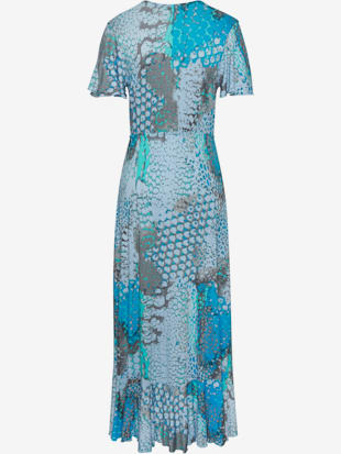 Robe longue encolure en v dégagée (Image 4)