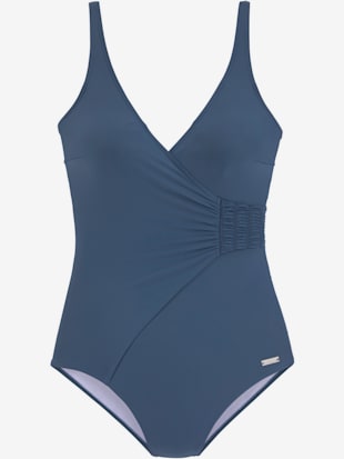 Maillot de bain fronces latérales