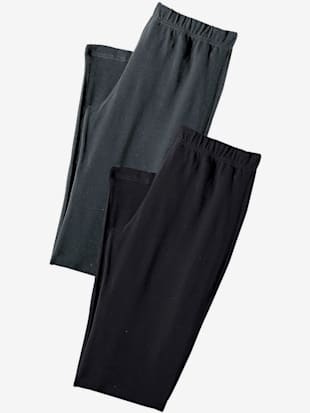 Legging corsaire lot de 2 leggings basiques, longueur 3/4 (Image 3)