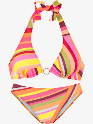 Maillot de bain à armatures imprimé graphique (Image 2)