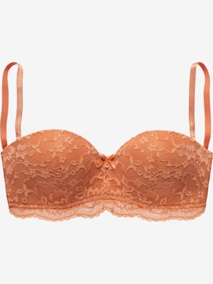 Soutien-gorge multiway soutien-gorge à coques féminin avec nœud décoratif et superbe accessoire brillant devant au centre (Image 5)