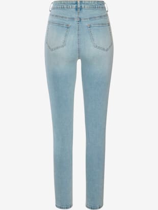 Jegging en jean jegging taille haute, coupe skinny (Image 5)