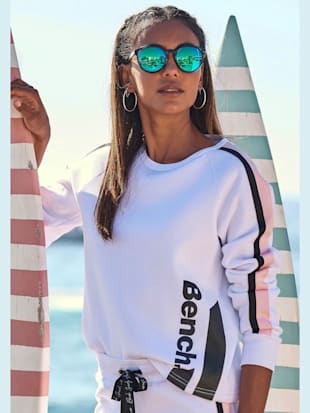 Sweater sweatshirt court avec imprimé logo