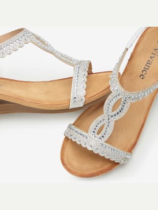 Sandales avec détails brillants tendance (Image 4)