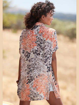 Chemisier long col chemisier tendance (Image 2)