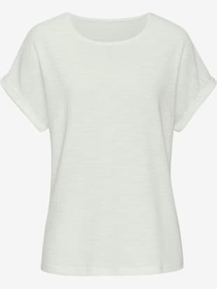 T-shirt matière structurée douce et peu froissable (Image 3)