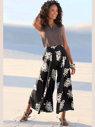Jupe-culotte jambes extra-larges, style jupe (Image 2)