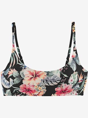Haut de bikini bustier imprimé floral : chaque pièce est unique (Image 2)