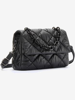 Sac en bandoulière mini-sac tendance en matière matelassée douce